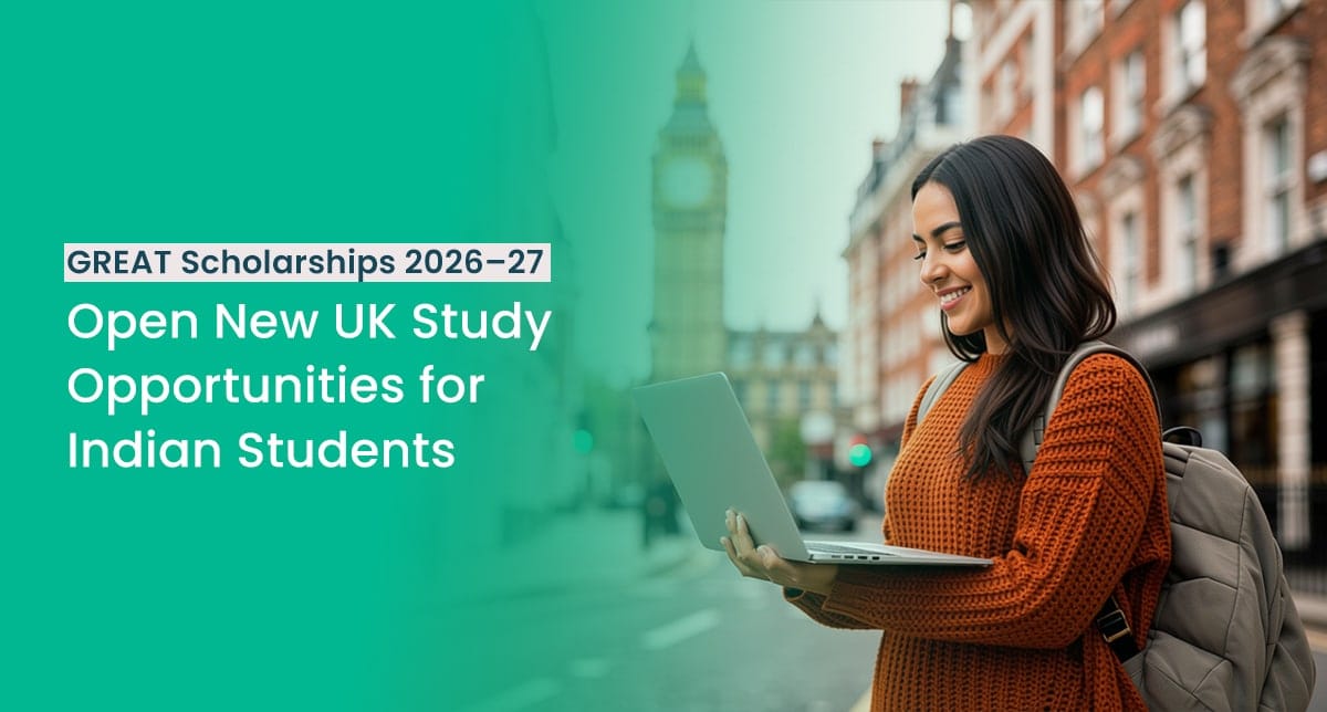 Apply for GREAT Scholarships to study PG courses in the UK.